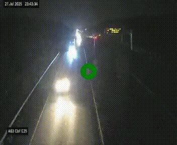 <h2>Webcam autoroute A63 en périphérie de Bordeaux au sud-est de la ville, en provenance du bassin d'Arcachon. Vue orientée vers Bordeaux</h2>