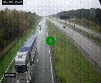 <h2>Webcam autoroute A63 en périphérie de Bordeaux au sud-est de la ville, en provenance du bassin d'Arcachon. Vue orientée vers Bordeaux</h2>