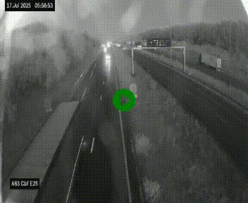 <h2>Webcam autoroute A63 en périphérie de Bordeaux au sud-est de la ville, en provenance du bassin d'Arcachon. Vue orientée vers Bordeaux</h2>