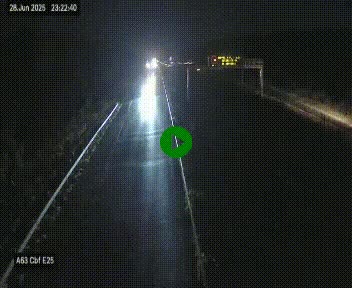 <h2>Webcam autoroute A63 en périphérie de Bordeaux au sud-est de la ville, en provenance du bassin d'Arcachon. Vue orientée vers Bordeaux</h2>