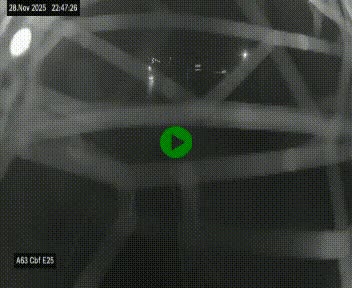 <h2>Webcam autoroute A63 en périphérie de Bordeaux au sud-est de la ville, en provenance du bassin d'Arcachon. Vue orientée vers Bordeaux</h2>