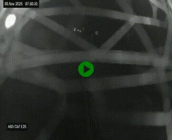 <h2>Webcam autoroute A63 en périphérie de Bordeaux au sud-est de la ville, en provenance du bassin d'Arcachon. Vue orientée vers Bordeaux</h2>