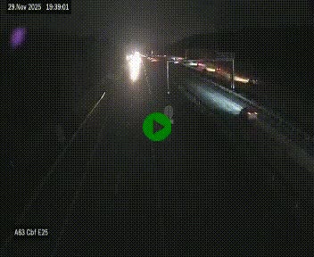 <h2>Webcam autoroute A63 en périphérie de Bordeaux au sud-est de la ville, en provenance du bassin d'Arcachon. Vue orientée vers Bordeaux</h2>