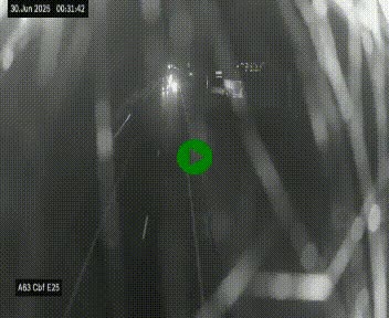 <h2>Webcam autoroute A63 en périphérie de Bordeaux au sud-est de la ville, en provenance du bassin d'Arcachon. Vue orientée vers Bordeaux</h2>