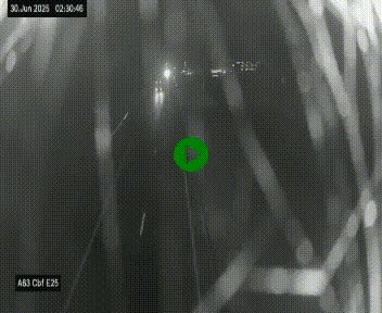 <h2>Webcam autoroute A63 en périphérie de Bordeaux au sud-est de la ville, en provenance du bassin d'Arcachon. Vue orientée vers Bordeaux</h2>