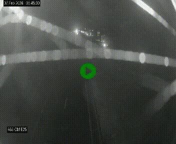 <h2>Webcam autoroute A63 en périphérie de Bordeaux au sud-est de la ville, en provenance du bassin d'Arcachon. Vue orientée vers Bordeaux</h2>