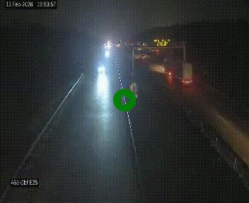 <h2>Webcam autoroute A63 en périphérie de Bordeaux au sud-est de la ville, en provenance du bassin d'Arcachon. Vue orientée vers Bordeaux</h2>