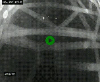 <h2>Webcam autoroute A63 en périphérie de Bordeaux au sud-est de la ville, en provenance du bassin d'Arcachon. Vue orientée vers Bordeaux</h2>