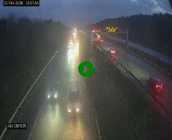 <h2>Webcam autoroute A63 en périphérie de Bordeaux au sud-est de la ville, en provenance du bassin d'Arcachon. Vue orientée vers Bordeaux</h2>