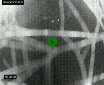 <h2>Webcam autoroute A63 en périphérie de Bordeaux au sud-est de la ville, en provenance du bassin d'Arcachon. Vue orientée vers Bordeaux</h2>