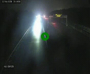 <h2>Webcam autoroute A63 en périphérie de Bordeaux au sud-est de la ville, en provenance du bassin d'Arcachon. Vue orientée vers Bordeaux</h2>