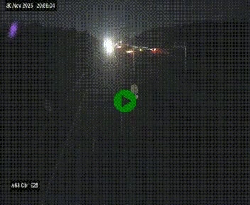 <h2>Webcam autoroute A63 en périphérie de Bordeaux au sud-est de la ville, en provenance du bassin d'Arcachon. Vue orientée vers Bordeaux</h2>