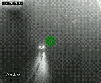 Webcam routière au début de la N10, au sud de Poitiers, proche de la jonction avec l'A10