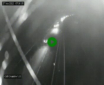 Webcam routière au début de la N10, au sud de Poitiers, proche de la jonction avec l'A10