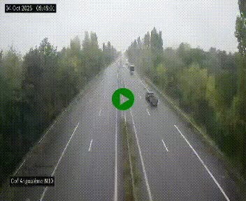 <h2>Webcam routière à la fin de la N10, en périphérique ouest d'Angouleme, proche de la jonction avec l'A10</h2>