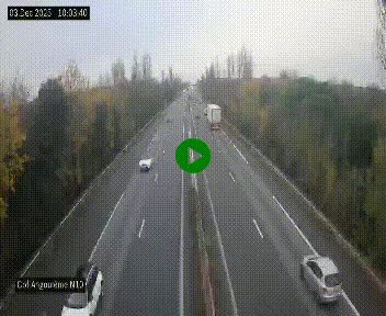 <h2>Webcam routière à la fin de la N10, en périphérique ouest d'Angouleme, proche de la jonction avec l'A10</h2>