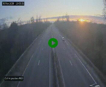 <h2>Webcam routière à la fin de la N10, en périphérique ouest d'Angouleme, proche de la jonction avec l'A10</h2>