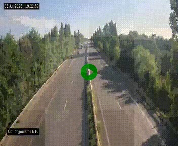 <h2>Webcam routière à la fin de la N10, en périphérique ouest d'Angouleme, proche de la jonction avec l'A10</h2>