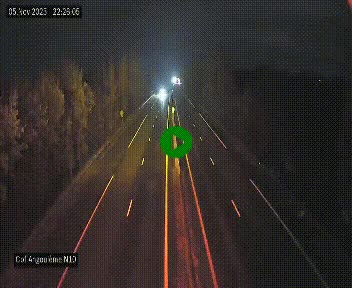 <h2>Webcam routière à la fin de la N10, en périphérique ouest d'Angouleme, proche de la jonction avec l'A10</h2>