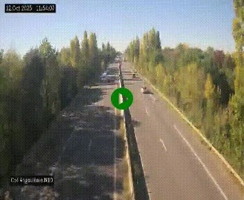 <h2>Webcam routière à la fin de la N10, en périphérique ouest d'Angouleme, proche de la jonction avec l'A10</h2>