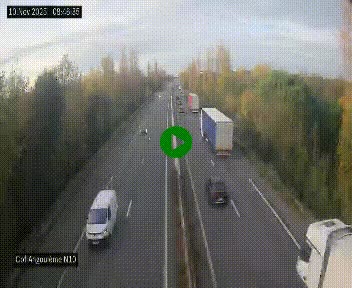 <h2>Webcam routière à la fin de la N10, en périphérique ouest d'Angouleme, proche de la jonction avec l'A10</h2>