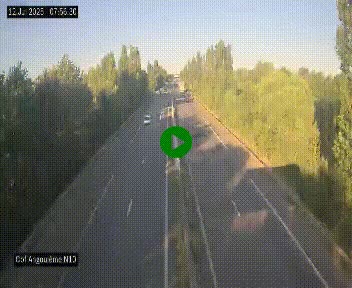 <h2>Webcam routière à la fin de la N10, en périphérique ouest d'Angouleme, proche de la jonction avec l'A10</h2>