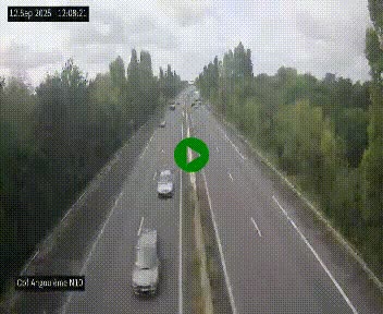 <h2>Webcam routière à la fin de la N10, en périphérique ouest d'Angouleme, proche de la jonction avec l'A10</h2>