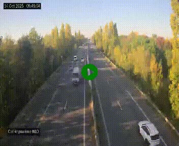 <h2>Webcam routière à la fin de la N10, en périphérique ouest d'Angouleme, proche de la jonction avec l'A10</h2>