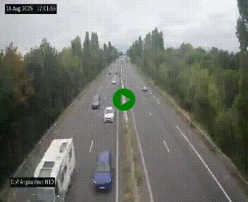 <h2>Webcam routière à la fin de la N10, en périphérique ouest d'Angouleme, proche de la jonction avec l'A10</h2>