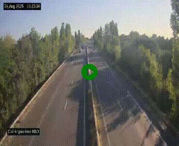<h2>Webcam routière à la fin de la N10, en périphérique ouest d'Angouleme, proche de la jonction avec l'A10</h2>