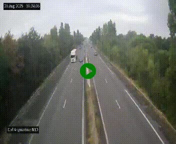 <h2>Webcam routière à la fin de la N10, en périphérique ouest d'Angouleme, proche de la jonction avec l'A10</h2>