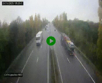 <h2>Webcam routière à la fin de la N10, en périphérique ouest d'Angouleme, proche de la jonction avec l'A10</h2>