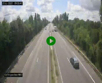 <h2>Webcam routière à la fin de la N10, en périphérique ouest d'Angouleme, proche de la jonction avec l'A10</h2>