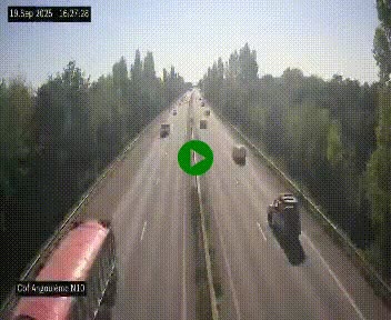 <h2>Webcam routière à la fin de la N10, en périphérique ouest d'Angouleme, proche de la jonction avec l'A10</h2>