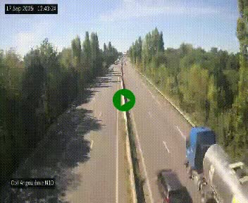 <h2>Webcam routière à la fin de la N10, en périphérique ouest d'Angouleme, proche de la jonction avec l'A10</h2>