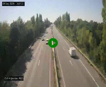 <h2>Webcam routière à la fin de la N10, en périphérique ouest d'Angouleme, proche de la jonction avec l'A10</h2>