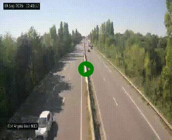 <h2>Webcam routière à la fin de la N10, en périphérique ouest d'Angouleme, proche de la jonction avec l'A10</h2>