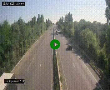 <h2>Webcam routière à la fin de la N10, en périphérique ouest d'Angouleme, proche de la jonction avec l'A10</h2>