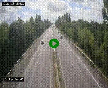 <h2>Webcam routière à la fin de la N10, en périphérique ouest d'Angouleme, proche de la jonction avec l'A10</h2>