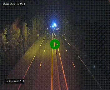 <h2>Webcam routière à la fin de la N10, en périphérique ouest d'Angouleme, proche de la jonction avec l'A10</h2>