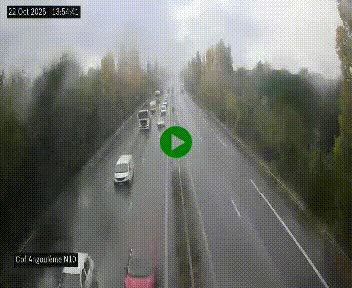 <h2>Webcam routière à la fin de la N10, en périphérique ouest d'Angouleme, proche de la jonction avec l'A10</h2>