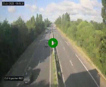 <h2>Webcam routière à la fin de la N10, en périphérique ouest d'Angouleme, proche de la jonction avec l'A10</h2>