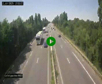 <h2>Webcam routière à la fin de la N10, en périphérique ouest d'Angouleme, proche de la jonction avec l'A10</h2>