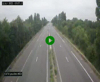 <h2>Webcam routière à la fin de la N10, en périphérique ouest d'Angouleme, proche de la jonction avec l'A10</h2>