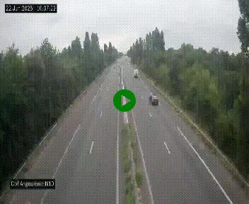 <h2>Webcam routière à la fin de la N10, en périphérique ouest d'Angouleme, proche de la jonction avec l'A10</h2>