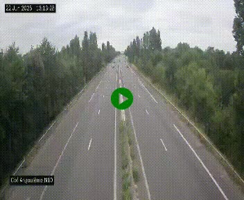 <h2>Webcam routière à la fin de la N10, en périphérique ouest d'Angouleme, proche de la jonction avec l'A10</h2>