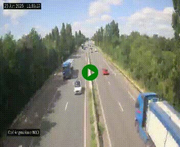 <h2>Webcam routière à la fin de la N10, en périphérique ouest d'Angouleme, proche de la jonction avec l'A10</h2>