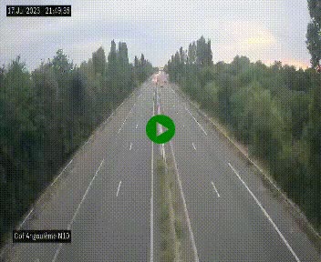 <h2>Webcam routière à la fin de la N10, en périphérique ouest d'Angouleme, proche de la jonction avec l'A10</h2>