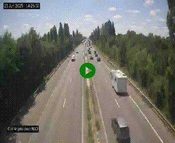 <h2>Webcam routière à la fin de la N10, en périphérique ouest d'Angouleme, proche de la jonction avec l'A10</h2>
