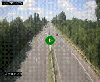 <h2>Webcam routière à la fin de la N10, en périphérique ouest d'Angouleme, proche de la jonction avec l'A10</h2>